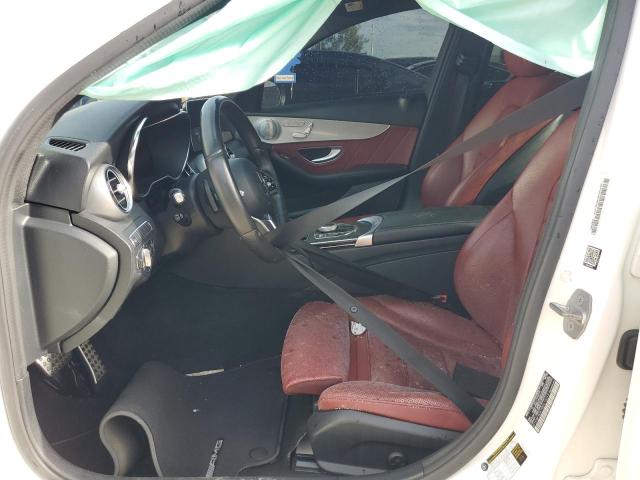 W1KWF8EB1MR610319 - 2021 MERCEDES-BENZ C 300 4MATIC WHITE photo 7