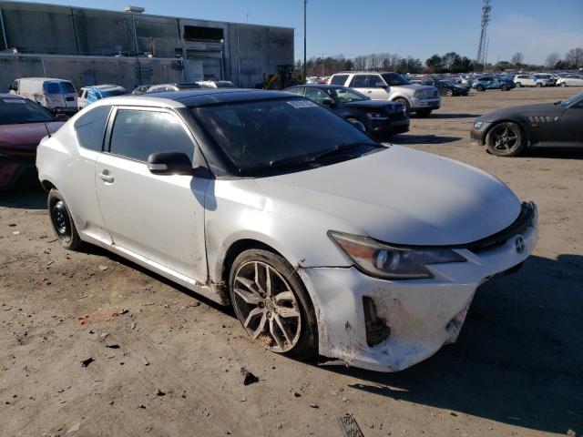 JTKJF5C71F3096360 - 2015 TOYOTA SCION TC WHITE photo 4