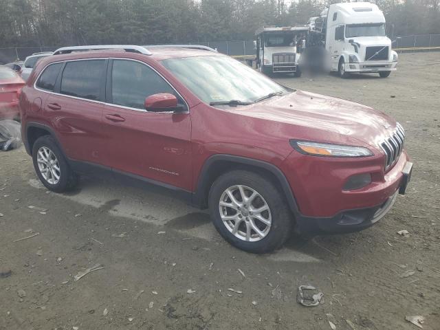 1C4PJMCS9EW244010 - 2014 JEEP CHEROKEE LATITUDE RED photo 4