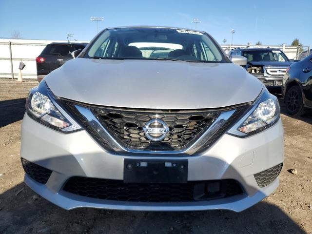 3N1AB7AP1KY336044 - 2019 NISSAN SENTRA S SILVER photo 5