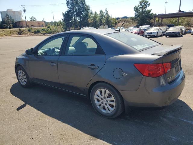 KNAFU4A29D5685398 - 2013 KIA FORTE EX CHARCOAL photo 2