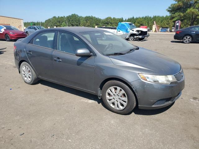 KNAFU4A29D5685398 - 2013 KIA FORTE EX CHARCOAL photo 4