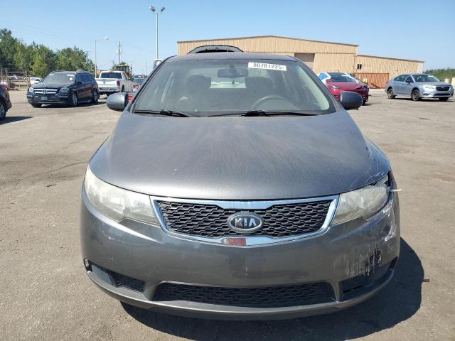 KNAFU4A29D5685398 - 2013 KIA FORTE EX CHARCOAL photo 5