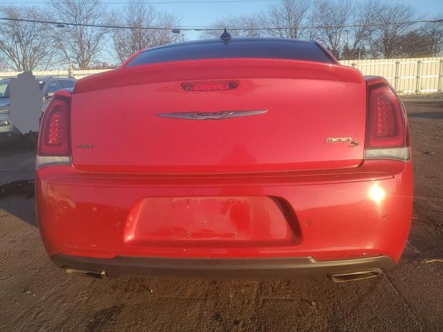 2C3CCAGG0HH506954 - 2017 CHRYSLER 300 S RED photo 6