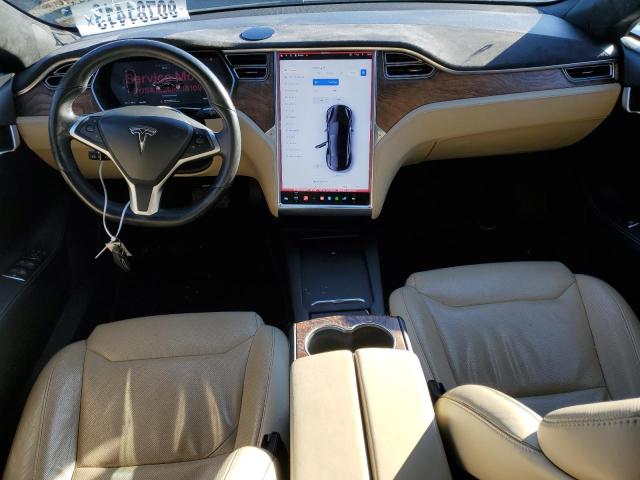 5YJSA1E26HF181091 - 2017 TESLA MODEL S შავი ფოტო 8