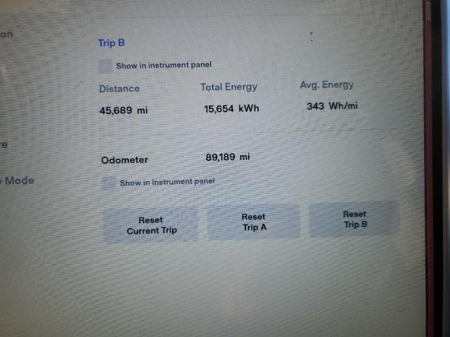 5YJSA1E26HF181091 - 2017 TESLA MODEL S შავი ფოტო 9