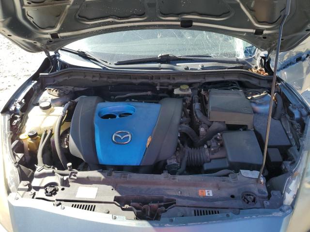 JM1BL1L77C1693243 - 2012 MAZDA 3 I TEAL photo 11