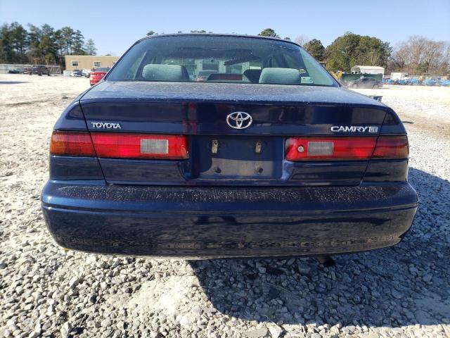 4T1BG22K1VU181751 - 1997 TOYOTA CAMRY CE BLUE photo 6