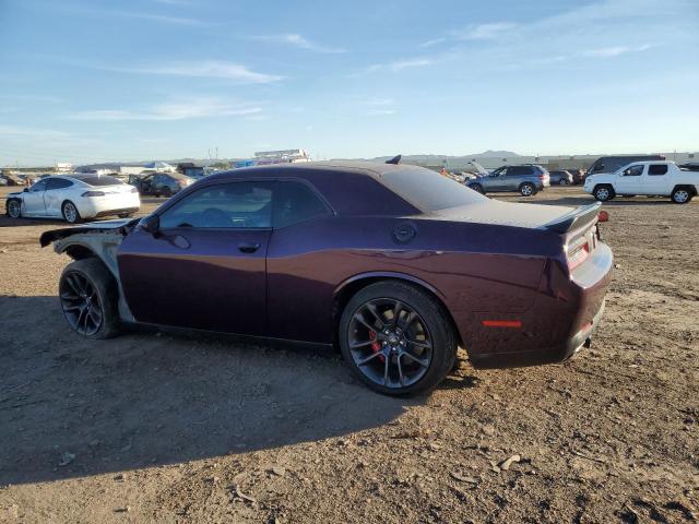 2C3CDZFJ3MH615900 - 2021 DODGE CHALLENGER R/T SCAT PACK PURPLE photo 2