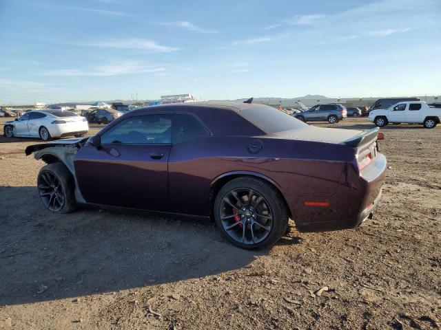 2C3CDZFJ3MH615900 - 2021 DODGE CHALLENGER R/T SCAT PACK PURPLE photo 2