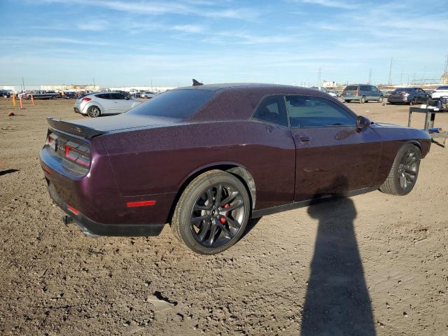 2C3CDZFJ3MH615900 - 2021 DODGE CHALLENGER R/T SCAT PACK PURPLE photo 3