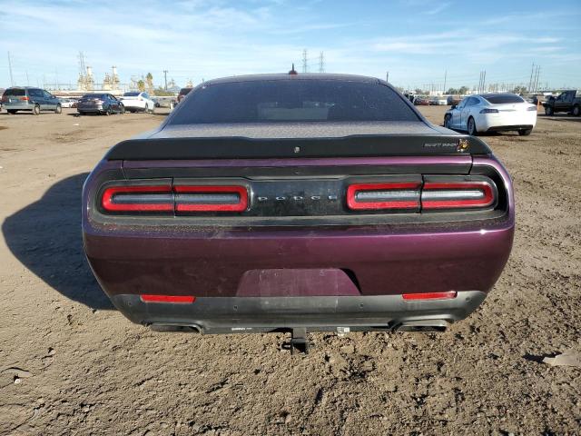 2C3CDZFJ3MH615900 - 2021 DODGE CHALLENGER R/T SCAT PACK PURPLE photo 6