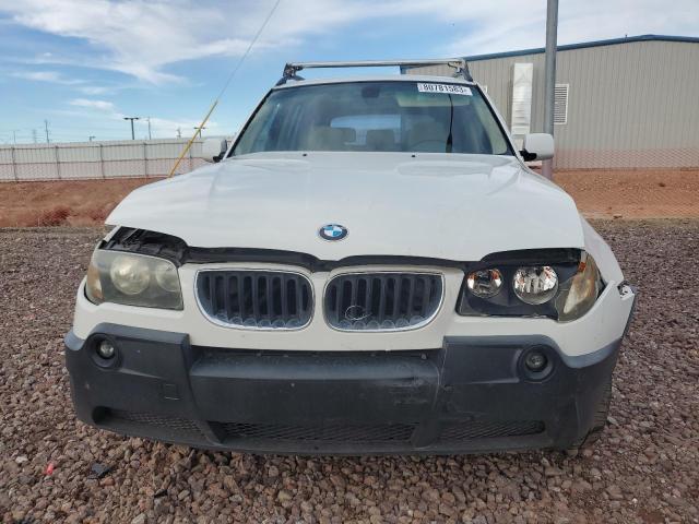 WBXPA73434WB29359 - 2004 BMW X3 2.5I WHITE photo 5