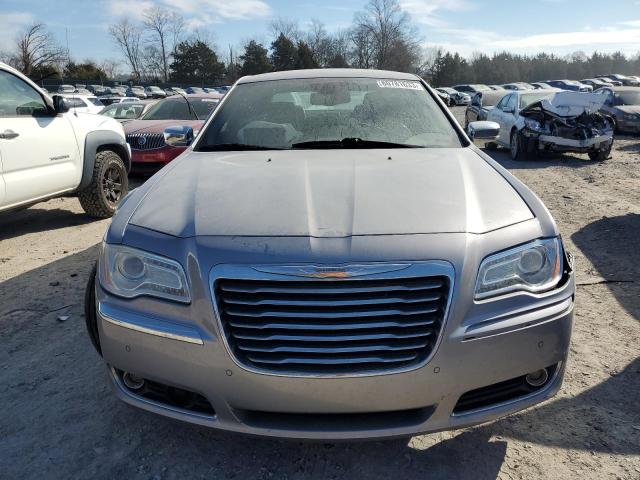 2C3CCAEG1EH138444 - 2014 CHRYSLER 300C SILVER photo 5