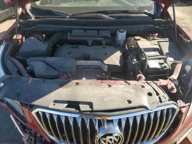 LRBFXASA3HD037628 - 2017 BUICK ENVISION PREFERRED RED photo 12