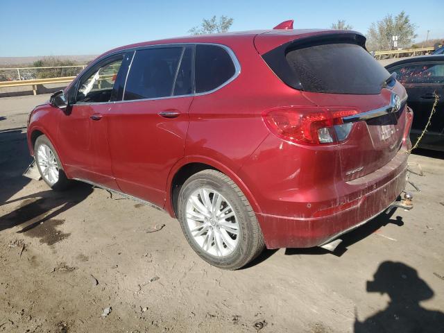 LRBFXASA3HD037628 - 2017 BUICK ENVISION PREFERRED RED photo 2