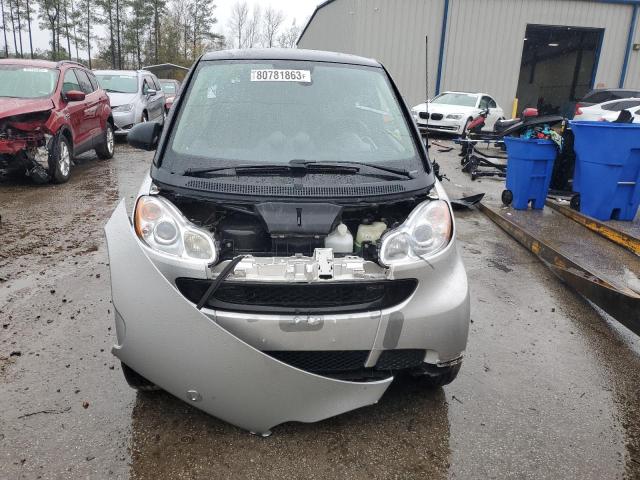 WMEEJ3BA2CK556878 - 2012 SMART FORTWO PURE SILVER photo 5