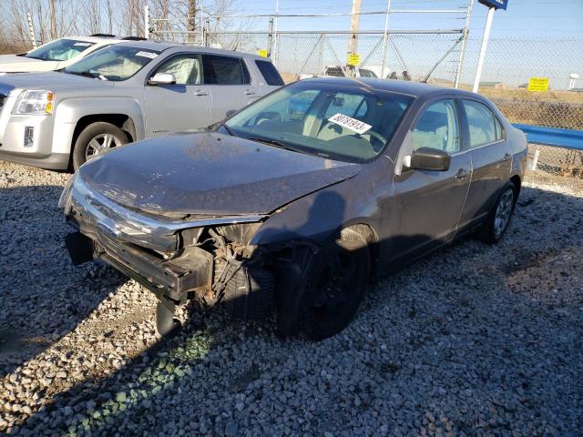 3FAHP0HA2BR231552 - 2011 FORD FUSION SE GRAY photo 1