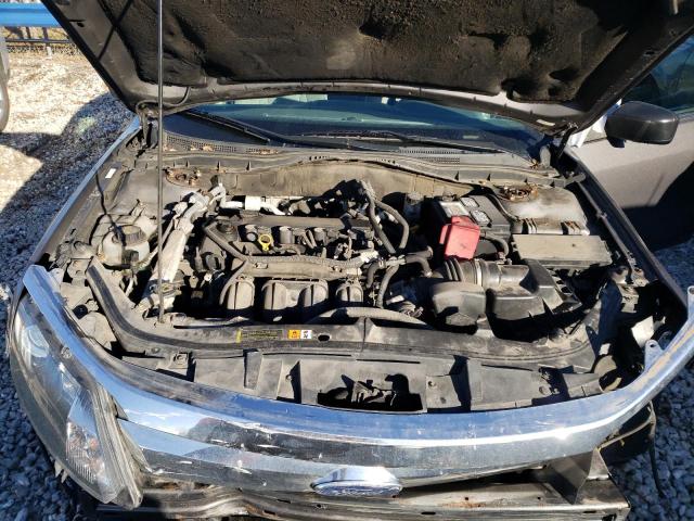 3FAHP0HA2BR231552 - 2011 FORD FUSION SE GRAY photo 11