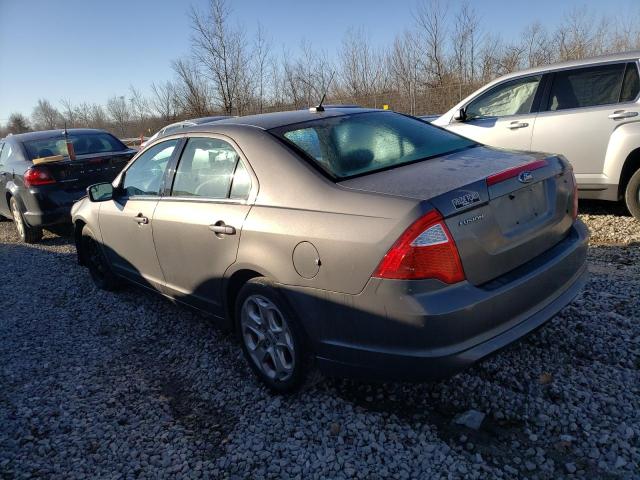 3FAHP0HA2BR231552 - 2011 FORD FUSION SE GRAY photo 2