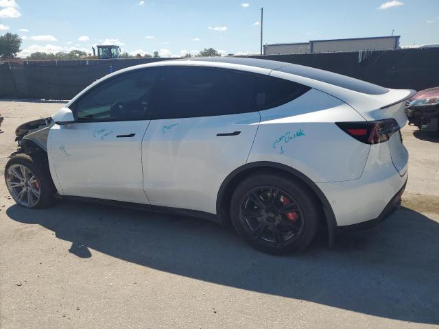 7SAYGDEE5NF437823 - 2022 TESLA MODEL Y 白色 照片 2