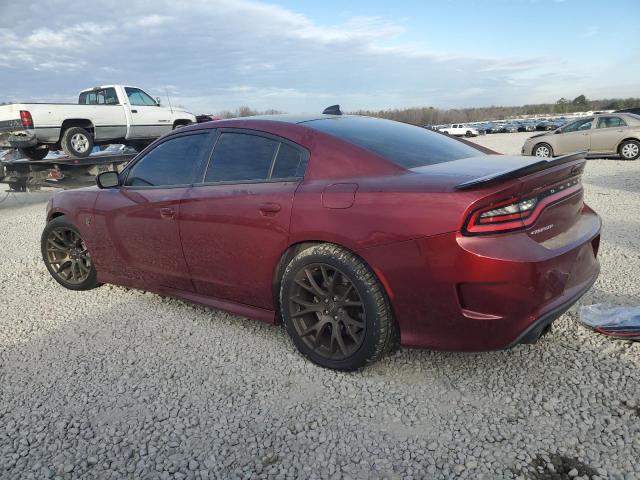 2C3CDXL93JH247051 - 2018 DODGE CHARGER SRT HELLCAT BURGUNDY photo 2