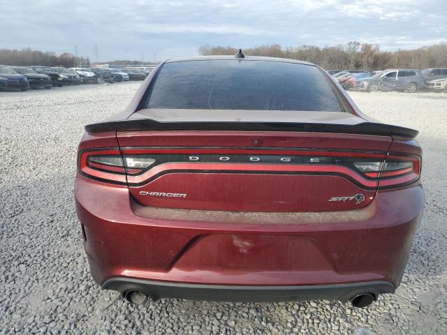 2C3CDXL93JH247051 - 2018 DODGE CHARGER SRT HELLCAT BURGUNDY photo 6