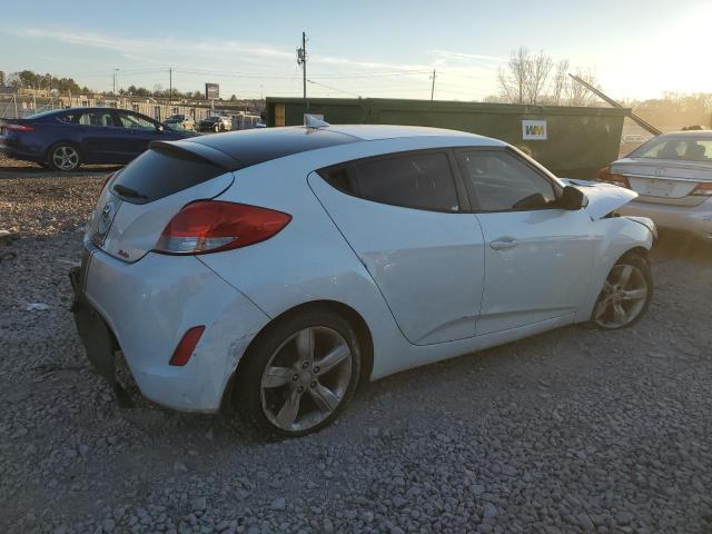 KMHTC6AD4EU215398 - 2014 HYUNDAI VELOSTER WHITE photo 3