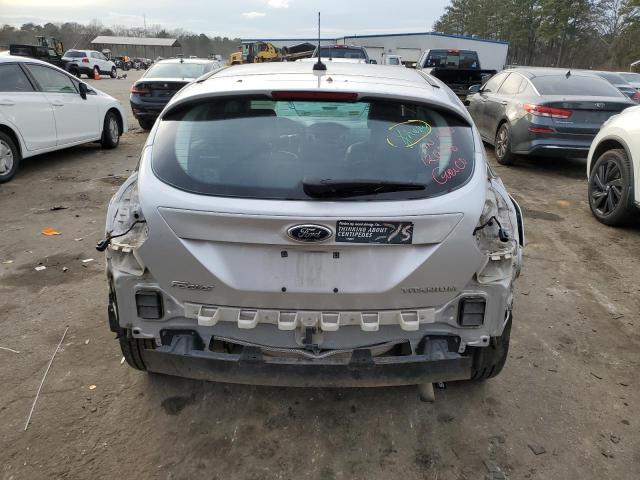 1FAHP3N21CL341412 - 2012 FORD FOCUS TITANIUM SILVER photo 6