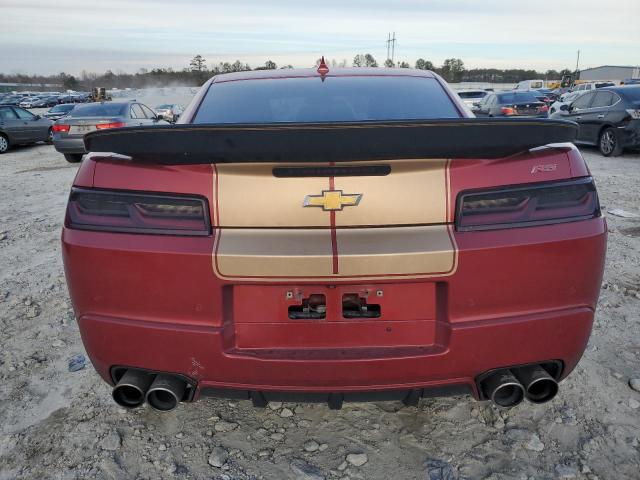 2G1FC1E33E9311325 - 2014 CHEVROLET CAMARO LT MAROON photo 6