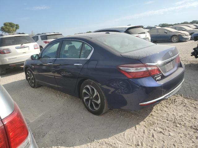 1HGCR2F06GA163960 - 2016 HONDA ACCORD EX 蓝色 照片 2