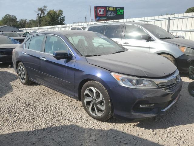 1HGCR2F06GA163960 - 2016 HONDA ACCORD EX 蓝色 照片 4