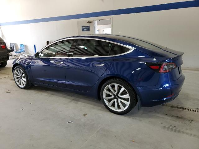 5YJ3E1EA9KF317754 - 2019 TESLA MODEL 3 ლურჯი ფოტო 2