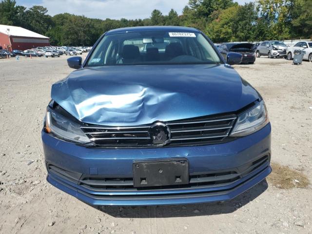 3VW2B7AJ3HM318008 - 2017 VOLKSWAGEN JETTA S BLUE photo 5