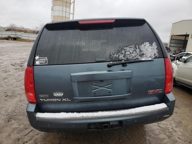 1GKFK16328R157066 - 2008 GMC YUKON XL K1500 BLUE photo 6