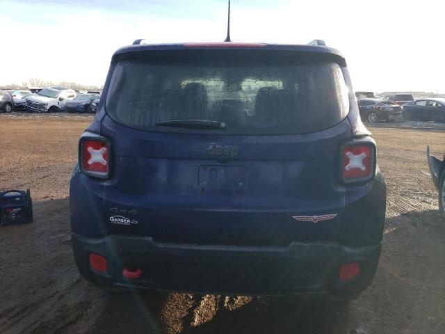 ZACCJBCT4GPD51848 - 2016 JEEP RENEGADE TRAILHAWK BLUE photo 6