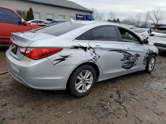 5NPEB4AC0BH132522 - 2011 HYUNDAI SONATA GLS SILVER photo 3