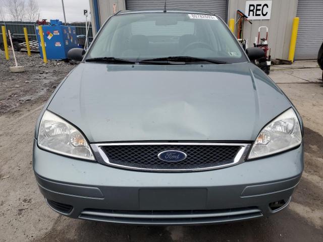 1FAFP34N86W127409 - 2006 FORD FOCUS ZX4 GREEN photo 5