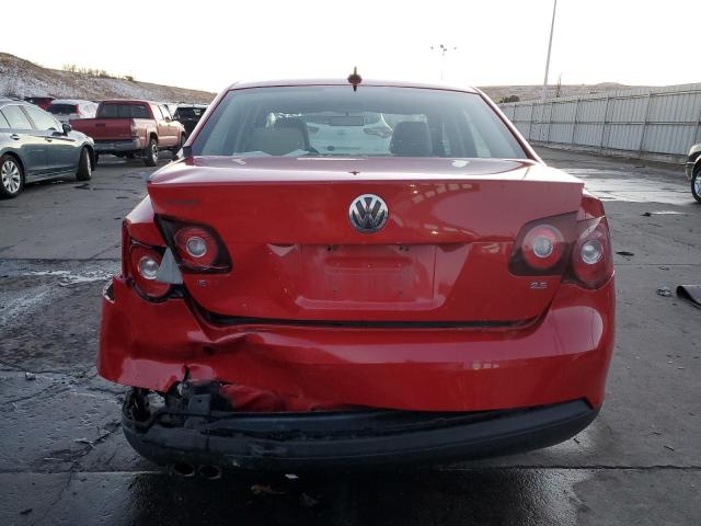 3VWRM71K08M020601 - 2008 VOLKSWAGEN JETTA SE RED photo 6