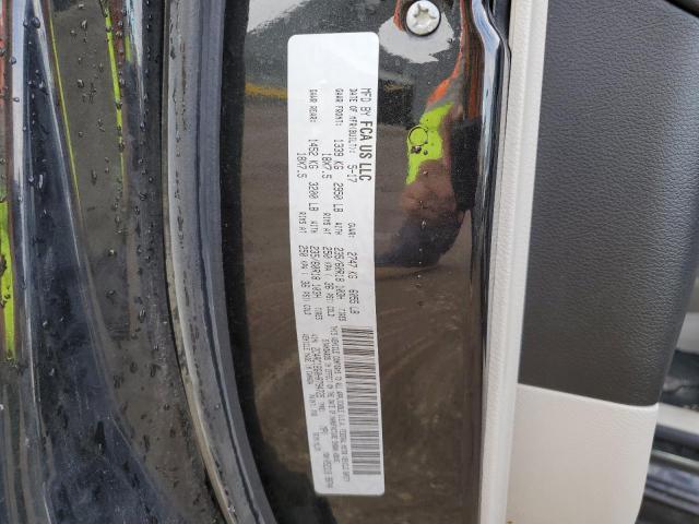 2C4RC1BG0HR794725 - 2017 CHRYSLER PACIFICA TOURING L BLACK photo 13