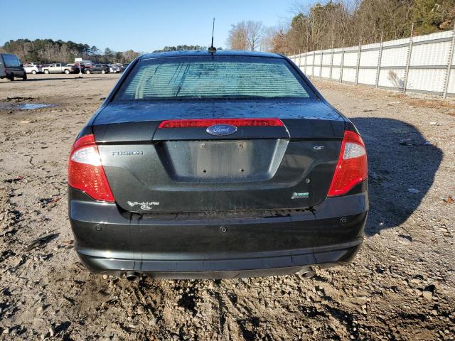 3FAHP0HG0AR303609 - 2010 FORD FUSION SE BLACK photo 6