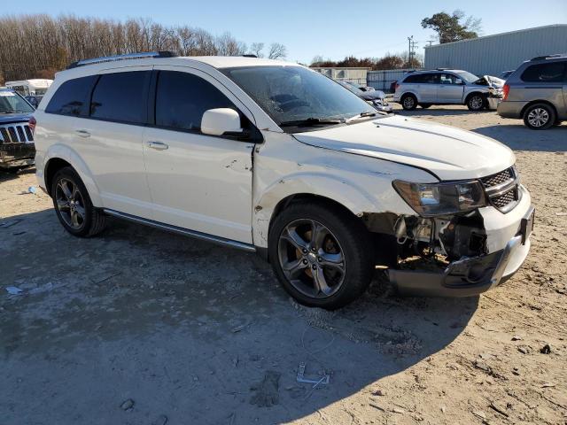 3C4PDCGBXFT686524 - 2015 DODGE JOURNEY CROSSROAD WHITE photo 4