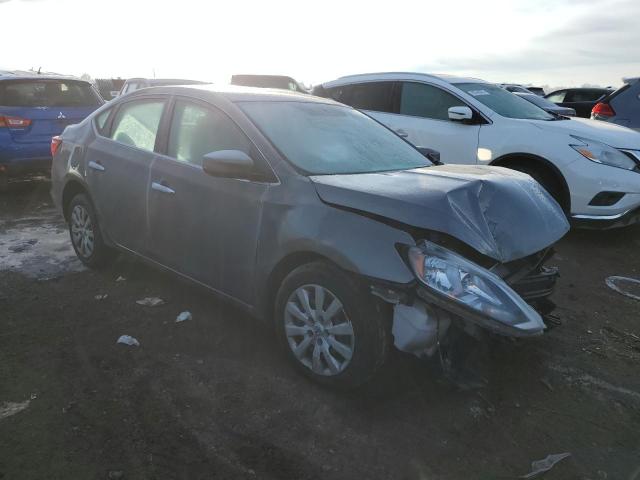 3N1AB7AP6KY324634 - 2019 NISSAN SENTRA S GRAY photo 4