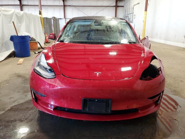 5YJ3E1EA5NF304245 - 2022 TESLA MODEL 3 RED photo 5