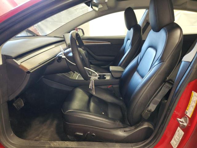 5YJ3E1EA5NF304245 - 2022 TESLA MODEL 3 RED photo 7
