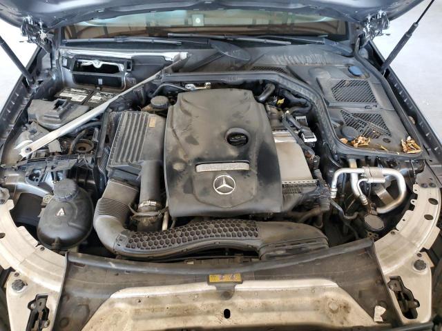 WDDWF4KB2GR145650 - 2016 MERCEDES-BENZ C 300 4MATIC SILVER photo 11