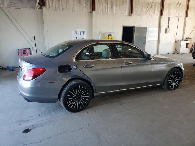 WDDWF4KB2GR145650 - 2016 MERCEDES-BENZ C 300 4MATIC SILVER photo 3