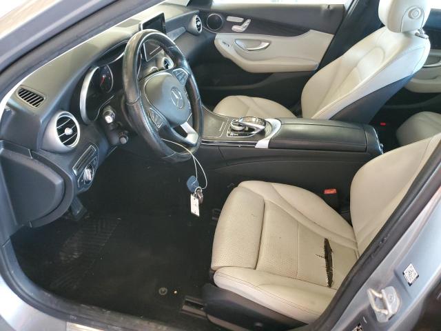 WDDWF4KB2GR145650 - 2016 MERCEDES-BENZ C 300 4MATIC SILVER photo 7