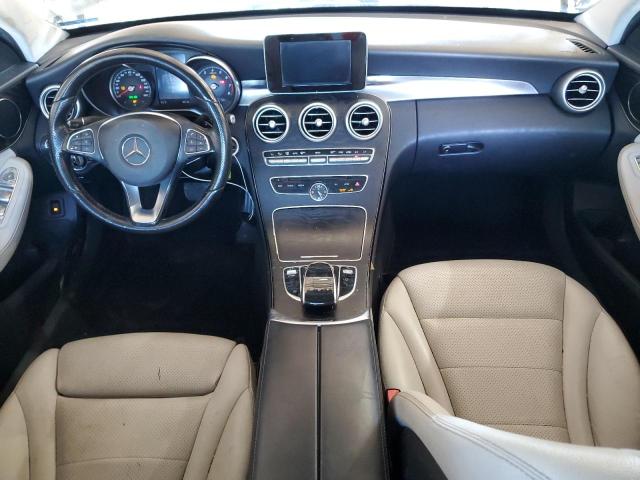 WDDWF4KB2GR145650 - 2016 MERCEDES-BENZ C 300 4MATIC SILVER photo 8