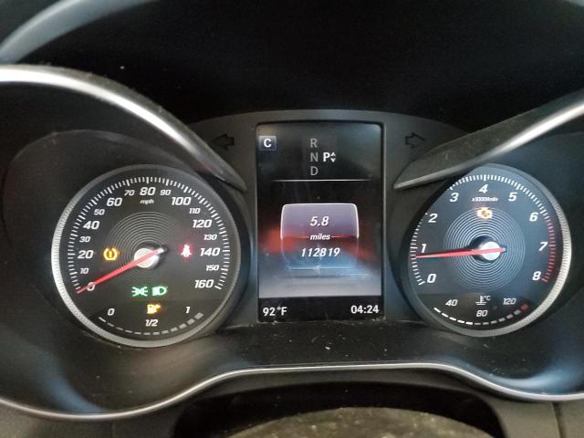 WDDWF4KB2GR145650 - 2016 MERCEDES-BENZ C 300 4MATIC SILVER photo 9